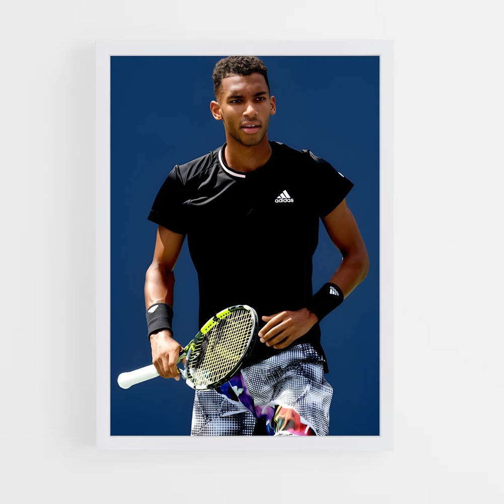 Poster Felix Auger-aliassime – affiche Tennis (vue 3)